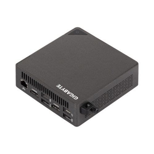 GIGABYTE PC BRIX, Intel Core Ultra U7 255H 5.1GHz, 2xHDMI, Displayport (Type C), LAN, WIFI, BT, 7xUSB