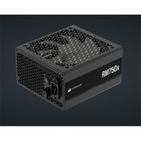   CORSAIR Tápegység Moduláris, RM750x, 750W, ATX 3.1, PCIe 5.1, 14cm, Cybenetics Gold