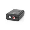 Nedis ACON2508BK, analóg - digitális audio konverter, 2x RCA bemenet - digitális koax / toslink kimenet