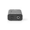 Nedis ACON2508BK, analóg - digitális audio konverter, 2x RCA bemenet - digitális koax / toslink kimenet
