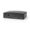 Nedis ASWI2514BK digitális audio kapcsoló 4x Toslink