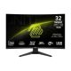 MSI Monitor GAMING MAG 321CQF E18 31,5" Ívelt Rapid VA WQHD 2560x1440, 16:9 180Hz 0,5ms 3500:1, 2x HDMI, DP, USB-C