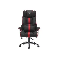   WHITE SHARK WS LE MANS LE MANS fekete/piros gamer szék, puha nyak, fej és hát párnák, lélegző felület, 120 kg-ig