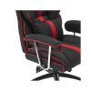 WHITE SHARK WS LE MANS LE MANS fekete/piros gamer szék, puha nyak, fej és hát párnák, lélegző felület, 120 kg-ig