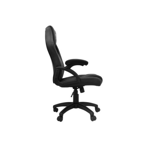WHITE SHARK ZOLDER fekete gamer szék , puha nyak, fej és hát párnák, lélegző felület, 3 év garancia, 120 kg - ig