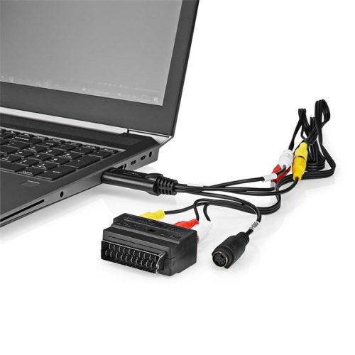 Nedis VGRRU101BK video grabber, video digitalizáló, WIN7 / 8 / 10 / 11