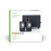Nedis CSPR10021BK PC (hangfal) hangszóró 2.1, 33 W, 3,5mm sztereo jack