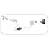 Nedis ANOR5G20WT Beltéri és kültéri antenna, 3G / 4G / 5G, 698 MHz -5000 MHz, Nyereség: 6 dB