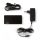 Nedis UHUBU3420BK aktív 4 portos USB HUB, USB 3.2 Gen 1, 5V táp