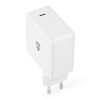 Nedis WCGPD100W100WT PD (Power Delivery) töltő / tápegység 100W, 5A, GaN, QC, 5V, 9V, 12V, 15V, 20V, USB-C