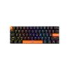 Baracuda DOLPHIN-B/BL-US, BGK-03121B/BL-US, fekete mechanikus gamer billentyűzet kék kapcsolóval, angol