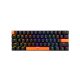 Baracuda DOLPHIN-B/R-US, BGK-03111B/R-US fekete mechanikus gamer billentyűzet piros kapcsolóval, angol