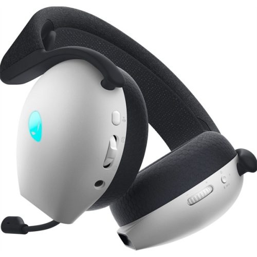 DELL Alienware Tri-Mode Wireless Gaming fejhallgató  AW725H - Lunar Light