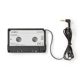   Nedis ACON2200BK autórádió kazetta dapter (adapter kazetta)