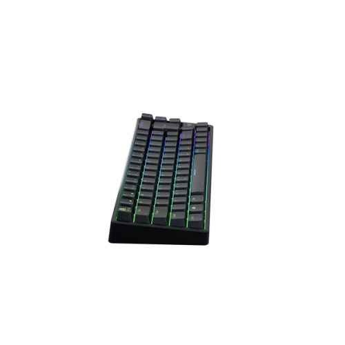 AVAX Vezetékes/Vezeték Nélküli Billentyűzet GM01 PRO USB, Fekete, Mechanikus, Brown Switch, HUN