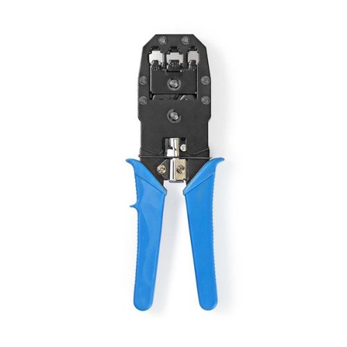 Nedis CCGB89510BU UTP (szerelő) krimpelő fogó RJ45, RJ11, RJ10