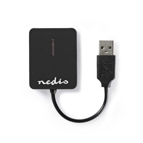   Nedis CRDRU2300BK kártyaolvasó minden az 1-ben, M2/MS/MS-PRO/MS-DUO(PRO)/MICRO-SD(HC)/SD(-HC)/MMC/RS-MMC/MINI<wbr> -SD(-HC)