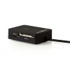 Nedis CRDRU2300BK kártyaolvasó minden az 1-ben, M2/MS/MS-PRO/MS-DUO(PRO)/MICRO-SD(HC)/SD(-HC)/MMC/RS-MMC/MINI-SD(-HC)