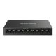 MERCUSYS Switch 8x100Mbps(8xPOE+) + 2xLAN(1000Mbps), Fémházas Asztali/Rackes, MS110CMP