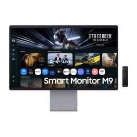   SAMSUNG AI SMART OLED monitor 32" M9, 3840x2160, 16:9, 250cd/m2, HDMI/DisplayPort/USB-C/WiFi/BT, hangszóró