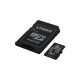 KINGSTON Memóriakártya MicroSDXC 256GB Canvas Select Plus Gen3 150R A1 + Adaprer