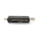 Nedis CRDRU3110BK USB3.2 Gen1 - USBC kártyaolvasó microSD (TF) / microSDHC (TF) / microSDXC (TF) / SD / SDHC / SDXC