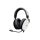 WHITE SHARK GH-2540W ELEPHANT-W  vezetékes gamer fejhallgató mikrofonnal, fehér