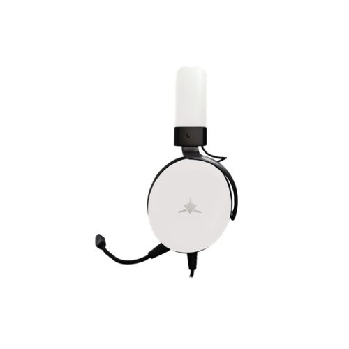 WHITE SHARK GH-2540W ELEPHANT-W  vezetékes gamer fejhallgató mikrofonnal, fehér