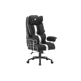 WHITE SHARK LE MANS-B/W fekete/fehér gamer szék