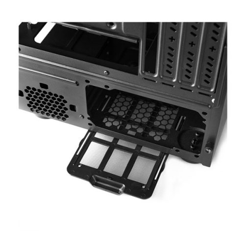 CHIEFTEC ház, Pro Cube, M-ATX, Cube, fekete