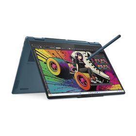   LENOVO Yoga 7 2-in-1 14AKP10, 14.0" 2.8K Touch, AMD Ryzen AI 7 350, 24GB, 1TB SSD, Win11 Home, Tidal Teal, PEN
