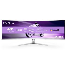   Philips EVNIA ívelt OLED monitor 49", 49M2C8900/00 5120x1440, 32:9, 0,03ms, 1.000 cd/m2, HDMIx2/DP/USBx4/USB-C (90W)