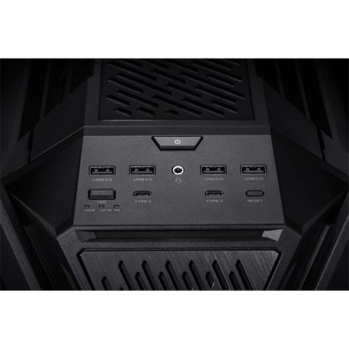 ASUS Ház ROG Hyperion GR701, Tápegység nélkül, Fekete, Üvegfalú