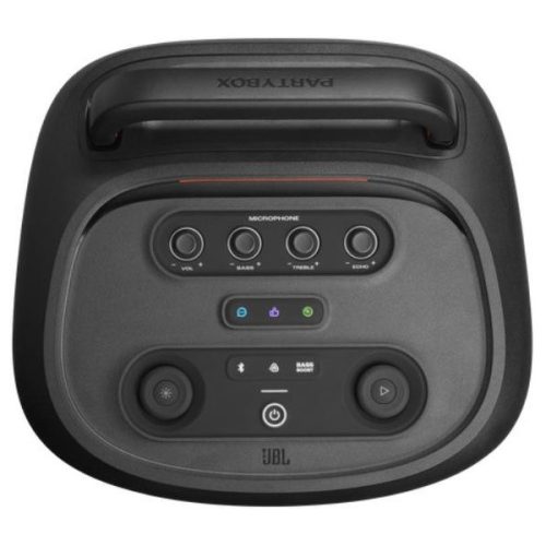 JBL PARTYBOX 520 EP, Bluetooth hangsugárzó, AI sound boost, 15 óra játékidő, fényshow, 400W, 3 db hangszóró