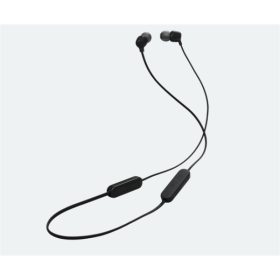   JBL T135BT BLK, vezeték nélküli fülhallgató, fekete, Bluetooth, 25 óra üzemidő, JBL Pure Bass, kihangosítás