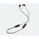 JBL T135BT BLK, vezeték nélküli fülhallgató, fekete, Bluetooth, 25 óra üzemidő, JBL Pure Bass, kihangosítás