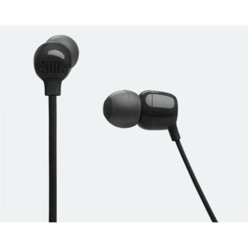 JBL T135BT BLK, vezeték nélküli fülhallgató, fekete, Bluetooth, 25 óra üzemidő, JBL Pure Bass, kihangosítás