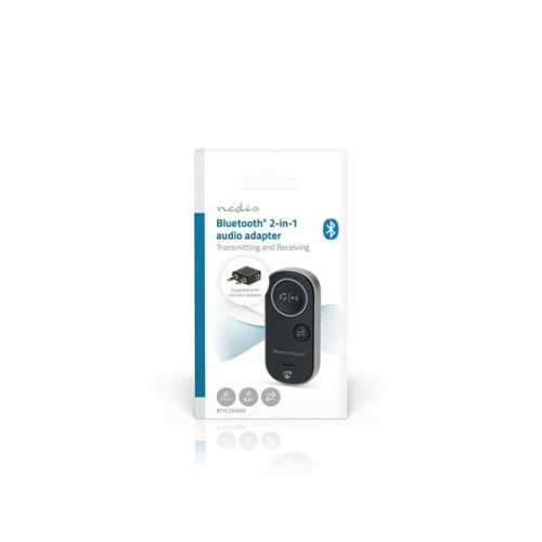 Nedis BTTC2500BK, bluetooth adó / vevő, akkumulátoros