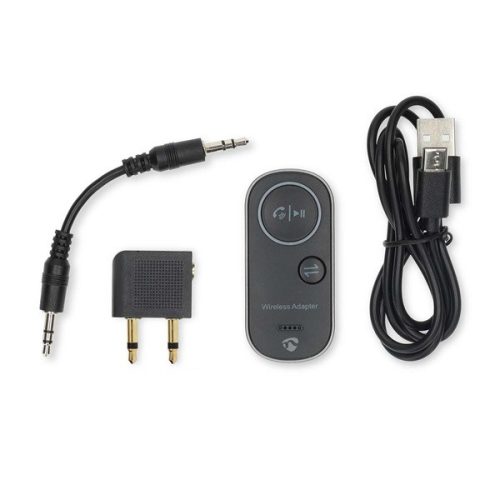 Nedis BTTC2500BK, bluetooth adó / vevő, akkumulátoros
