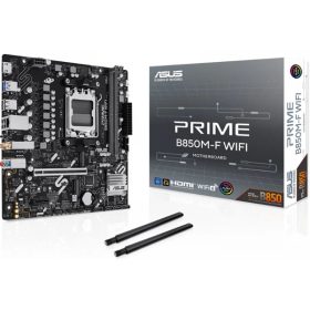 ASUS Alaplap AM5 PRIME B850M-F WIFI AMD B850, mATX