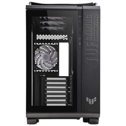 ASUS Ház TUF Gaming GT502 Plus, Tápegység nélkül, Fekete, Üvegfalú