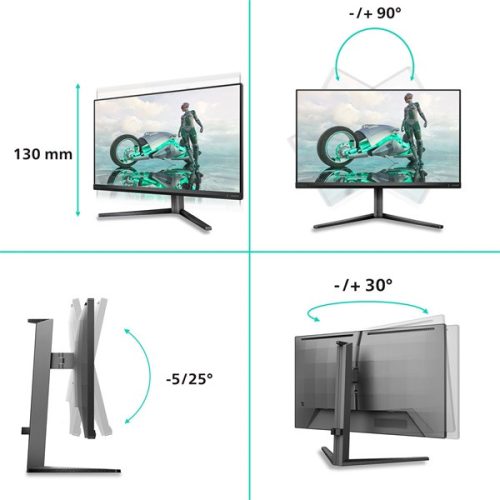 PHILIPS Evnia Gaming 320Hz monitor 27" 27M2N3800A/00, 3840x2160, 16:9, 450 cd/m2, 1ms, HDMIx2/DisplayPort