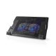 Nedis NBCR200BK notebook hűtő, 18", 2 X 140mm ventilátor, LED, 1200 rpm