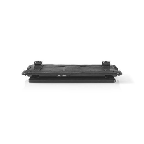 Nedis NBCR200BK notebook hűtő, 18", 2 X 140mm ventilátor, LED, 1200 rpm