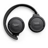JBL Tune 520C vezetékes fejhallgató, fekete, beépített mikrofon, over ear, kábel hossz 120 cm, 0,156 kg