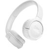 JBL Tune 520C vezetékes fejhallgató, fehér, beépített mikrofon, over ear, kábel hossz 120 cm, 0,156 kg