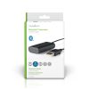 Nedis BTTR050BK, bluetooth adó, Audio/video/adatcsatlakozók bemenete: 1x AUX / 1x USB | SBC