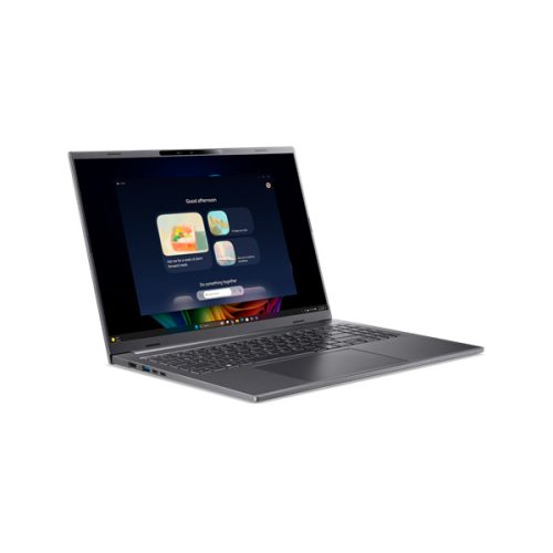 ACER Aspire A16-52M-515Y, 16" WUXGA, Intel Core Ultra 5 226V, 16GB, 1TB SSD, UMA, Win11 Home, acélszürke