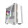 DEEPCOOL Ház Mini-ITX/Micro-ATX CC360 WH ARGB Tápegység nélkül, Fehér Üvegfalú