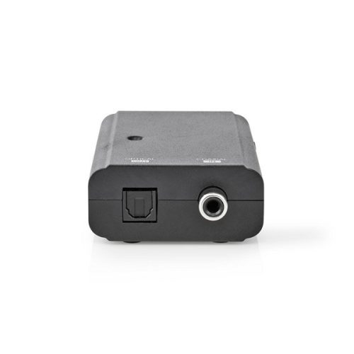 Nedis ACON2505BK digitális audió konverter, digitális koax bemenet,  toslink optikai kimenet